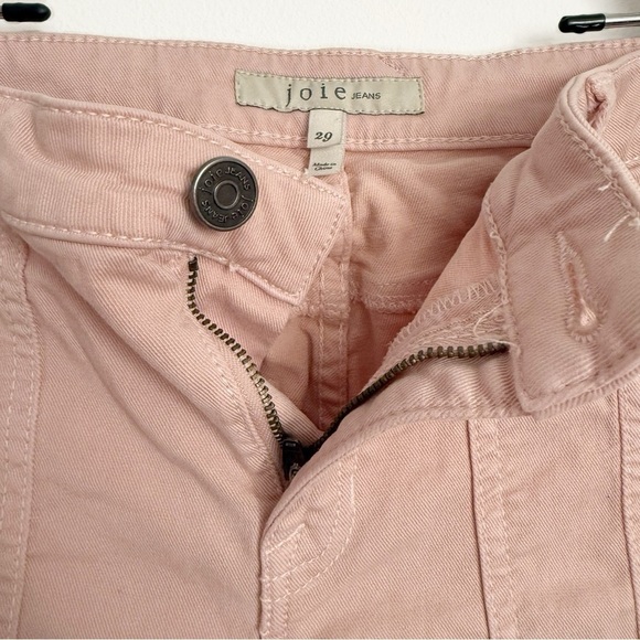 Joie Women’s Park Cargo Pants, Blush Pink size 29 Y2K 90s Skinny - Picture 4 of 5